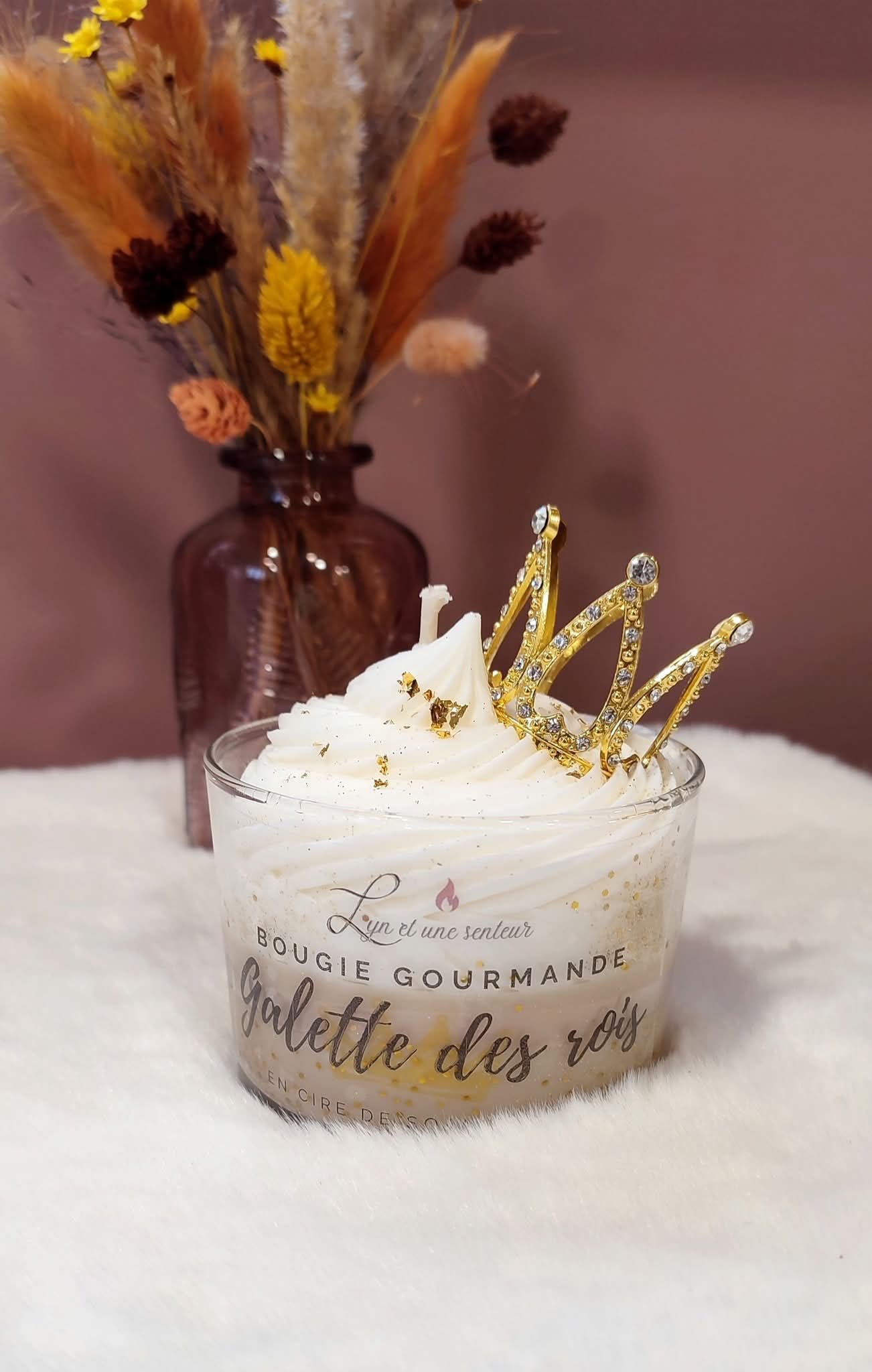 PRE COMMANDE bougie galette des rois