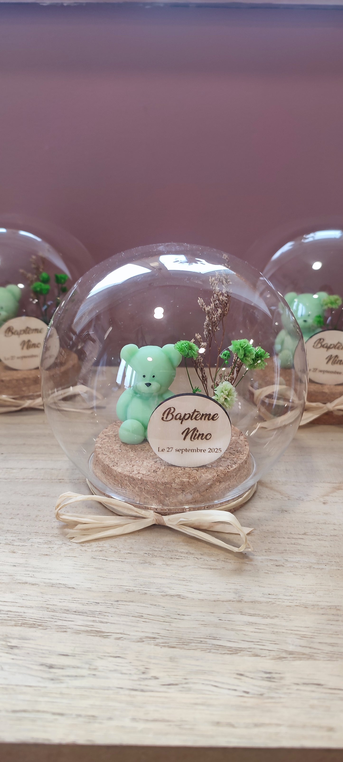 Grande cloche en verre