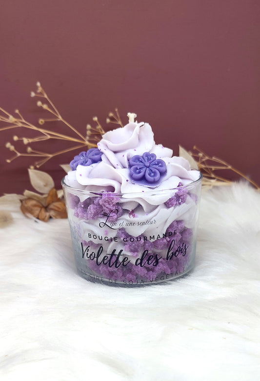 Bougie gourmande VIOLETTE DES BOIS