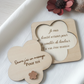 Puzzle message fleur